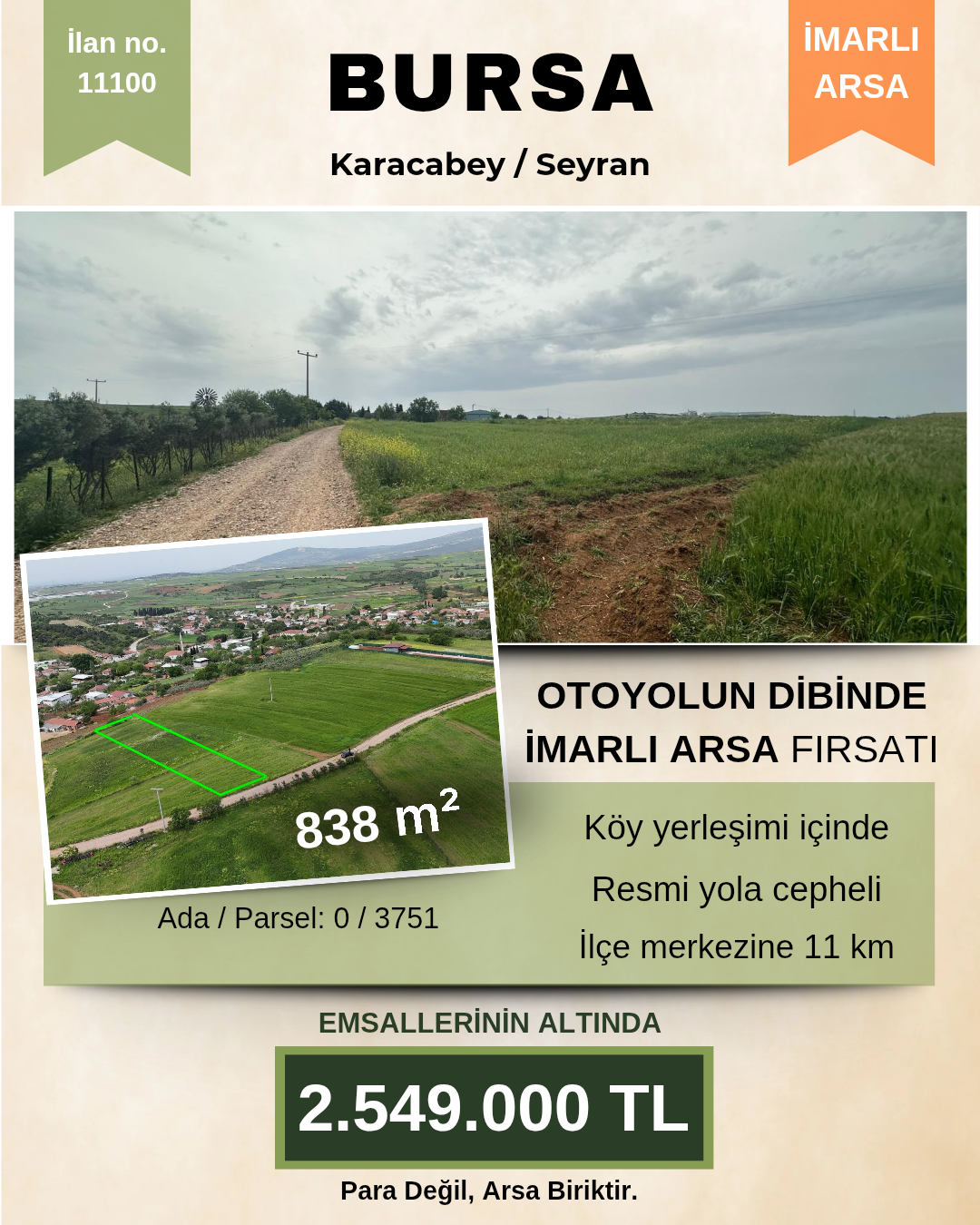 İlan No: 11100