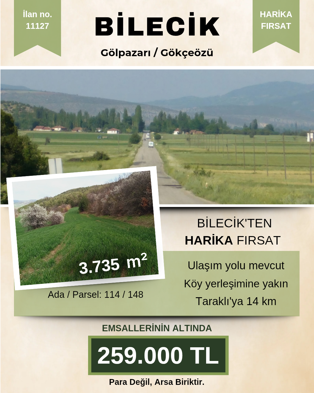İlan No: 11127