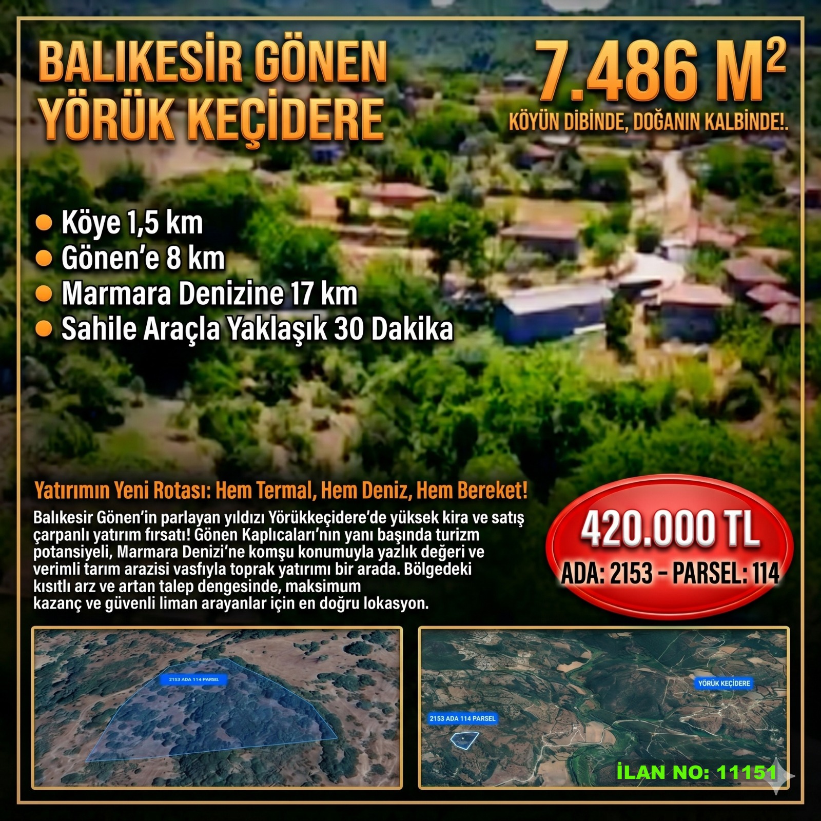 İlan No: 11151